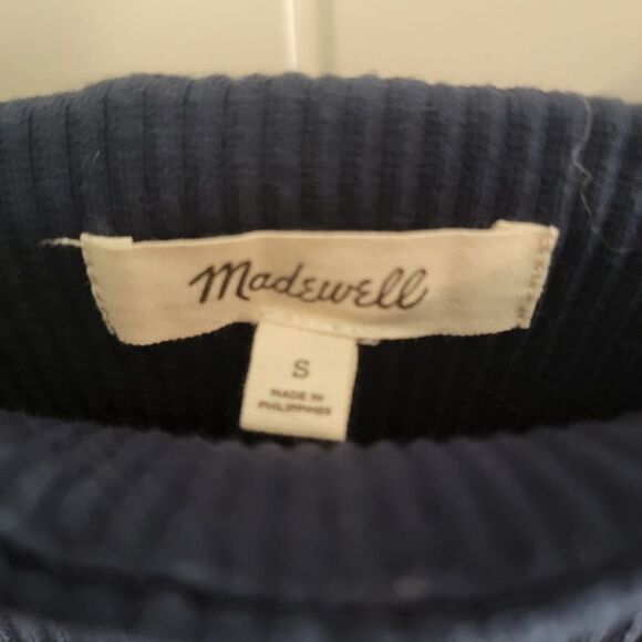 Madewell Rib Knit Body Con Mini Dress - Picture 3 of 7